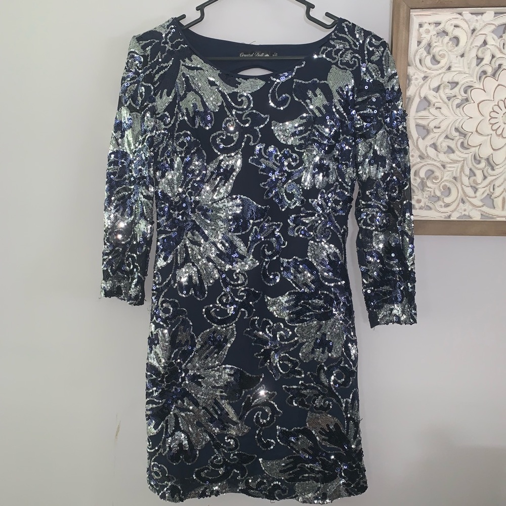 M Sequins Dress